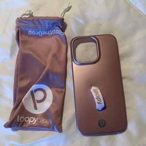 LOOPY CASE ROSE GOLD- MATTE EDITION